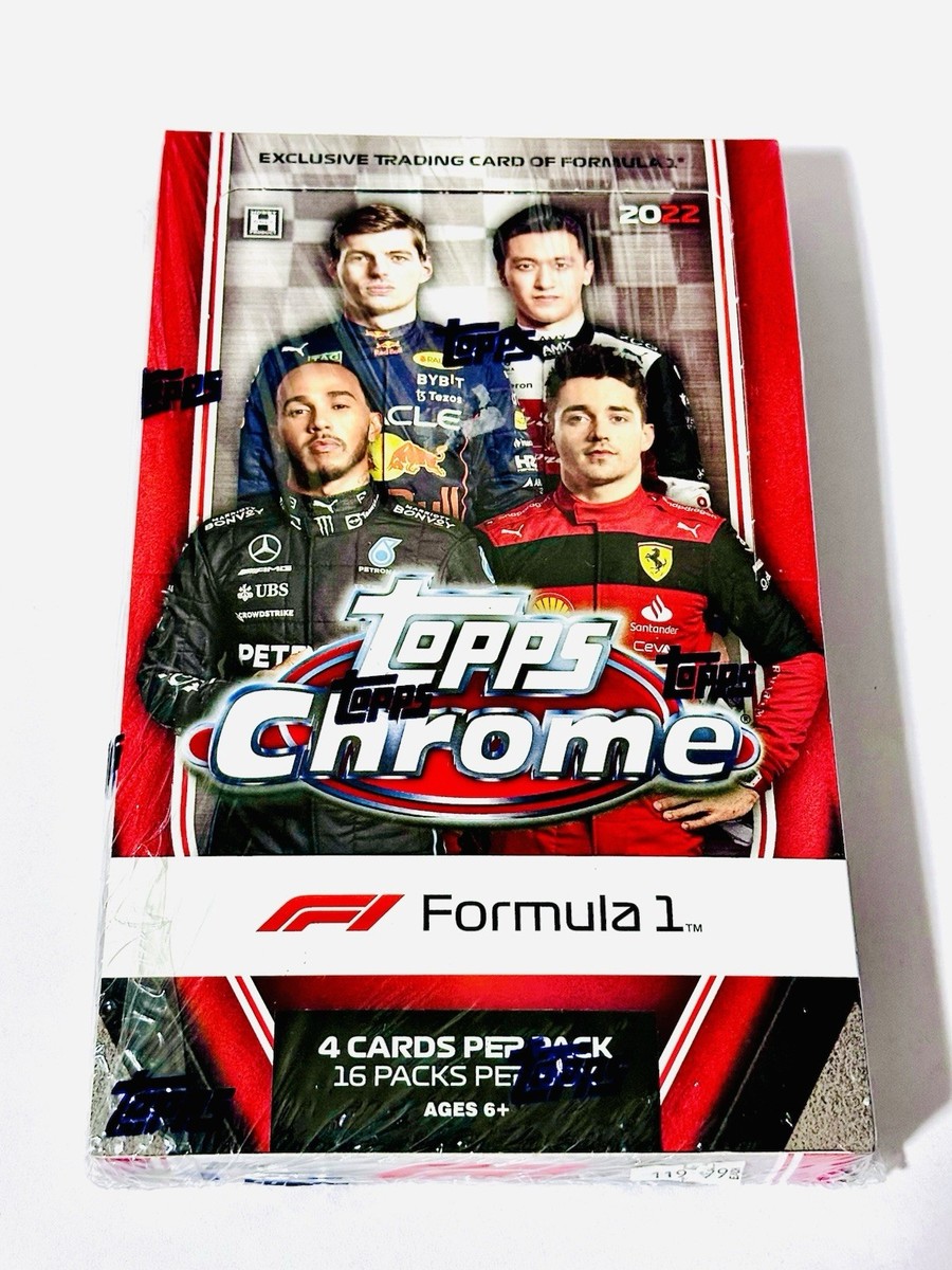 2022 Topps Chrome Formula 1 F1 Racing Hobby Lite Box