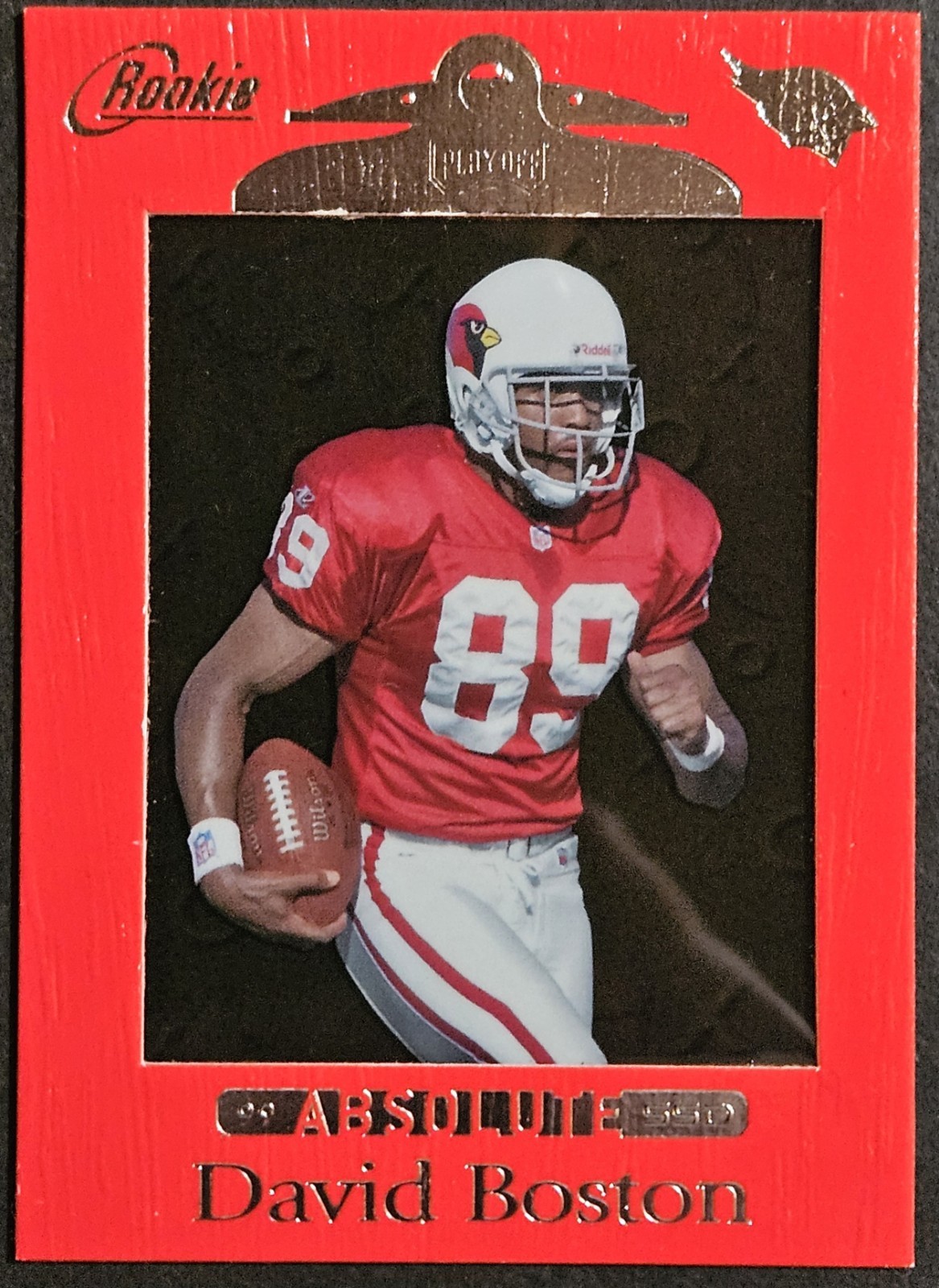 David Boston Playoff Absolute Ssd #168 Red