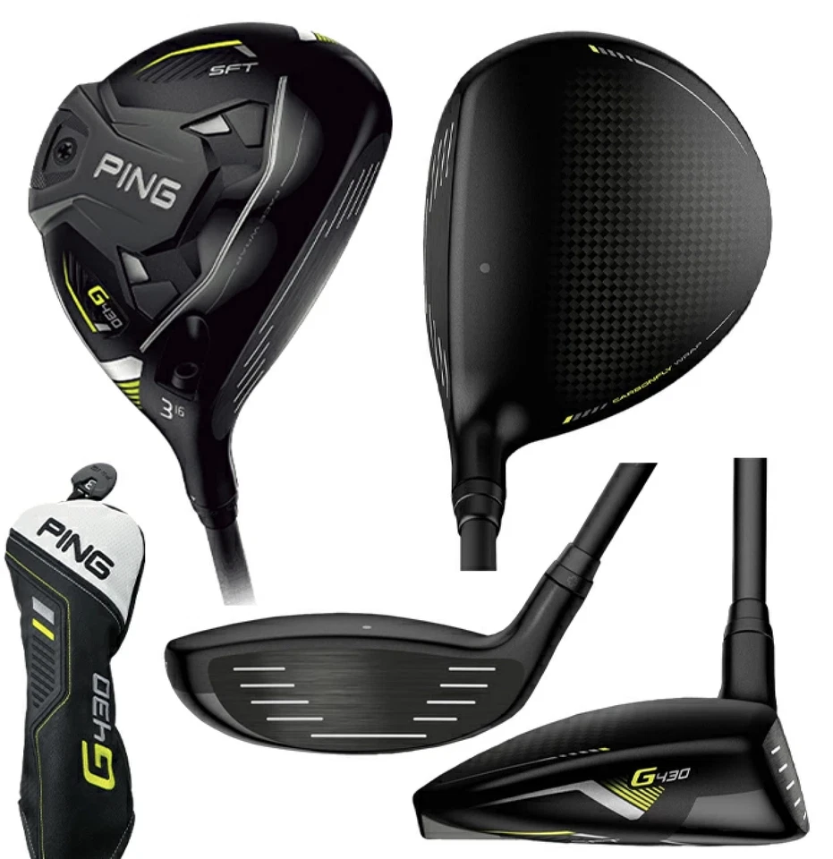 PING G430SFT  FairwayWood 3W 16deg RH ALTA J CB BLACK graphite Flex Regular HC - Image 2 of 4