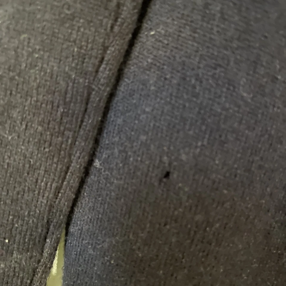 Suéter Tory Burch 100 % cachemir para mujer XS azul marino  Foto 4 de 4