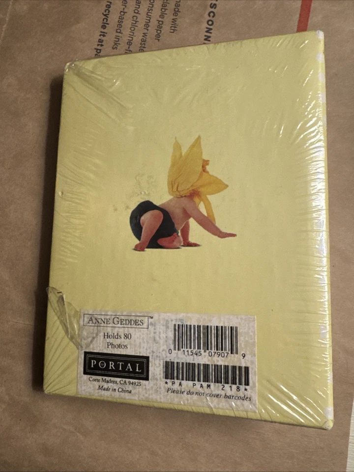 Anne Geddes Photo Album Baby Flowers 80 pictures Book Yellow Sunflower 5x7 - Image 2 of 4