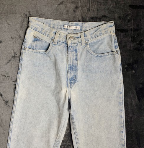 Geoffrey Beene, Vintage Geoffrey Beene Sport Jeans Womens 2 Short Light Wash High Rise Denim
