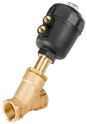 Type 2000 - Pneumatically operated 2/2-way angle seat valve CLASSIC