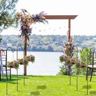 Garden Shepherd Hook Lantern Stake Plant Stand Flower Basket Hanger