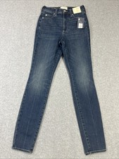 Universal Thread Women s High Rise Skinny Jeans Size 4 Dark Blue NWT