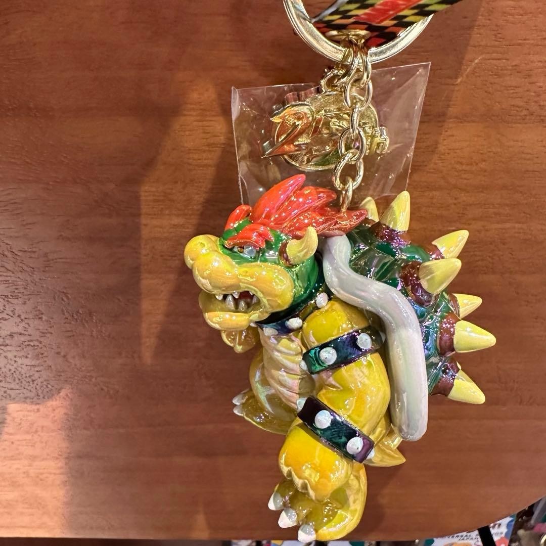 マリオワールド バンプレスト 14 キラ Banpresto USJ Super Nintendo World Bowser 25TH Anniv. Mario Kart Keychain