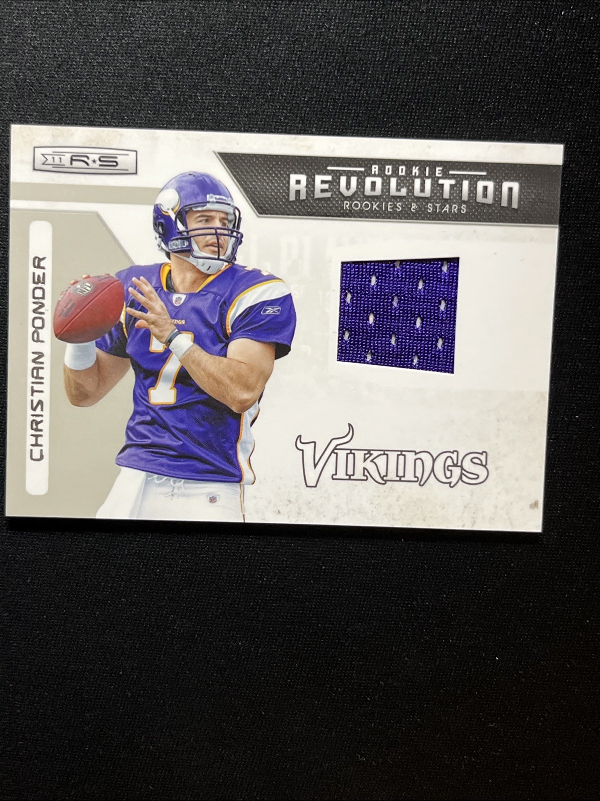 Christian Ponder Panini Rookies & Stars Rookie Revolution #21 Base