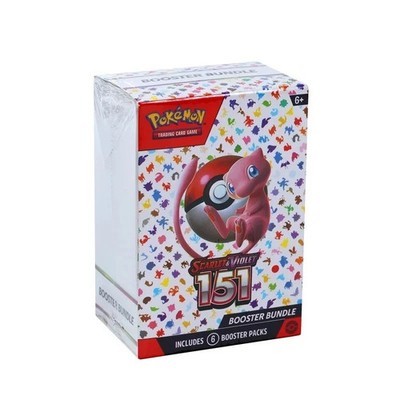 Pokemon TCG Scarlet & Violet 151 Booster Bundle Factory Sealed