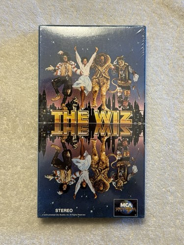 THE WIZ VHS Tape 1978 Musical Diana Ross Michael Jackson NEW SEALED - Picture 1 of 2