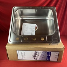 Glacier 114559 25" Drop in Single Bowl Stainless Steel Kitchen Sink - Open Box