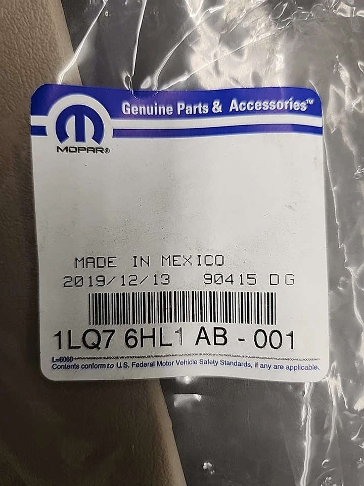 1LM76HL1AB MOPAR ASIENTO ESCUDO DERECHO FUERABORDA 11-20 DODGE JOURNEY Marrón Foto 3 de 3