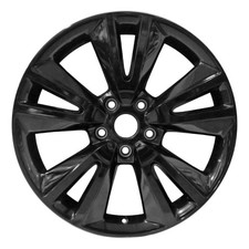 20x8 5 Double Spoke Refurbished Aluminum Wheel Painted Gloss Black 560-02393