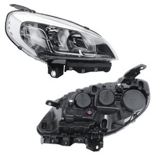 Scheinwerferleuchte Rechts Beifahrerseite Chrom mit Motor Für Fiat Doblo 152 263