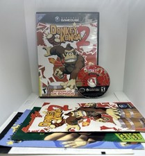 Donkey Konga 2 (Nintendo GameCube, 2005) Complete CIB w/ Manual Inserts, Working