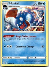 Carta Pokemon Huntail 066/264 Fusion Strike rara arte unica spada e scudo quasi nuova/m
