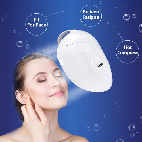 Nano Ionic Facial Steamer Mask Moisturizing Instrument Portable Beauty Device US - Picture 7 of 13