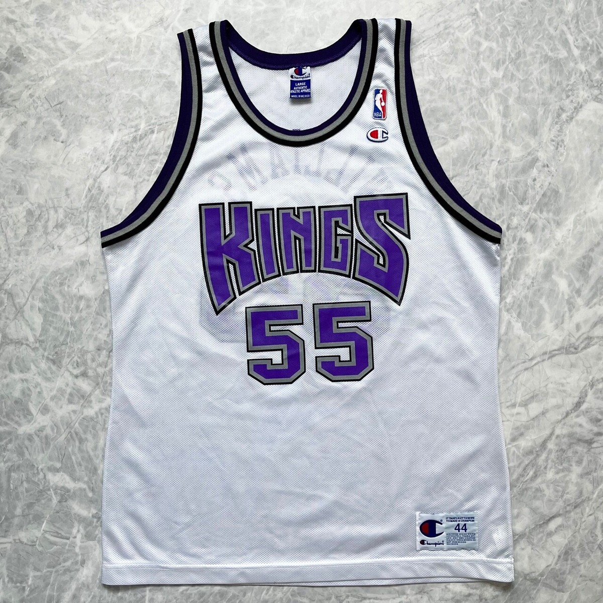 AA33118 Champion NBA Kings バスケットボール ユニフォーム L 55