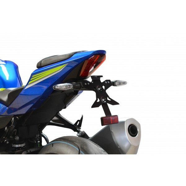 Support de plaque Top Block pour Suzuki GSXR 1000 de 2017 à 2022 en alu noir