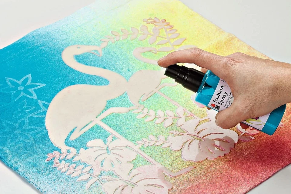 Marabu Fashion Spray viele Farben Textilsprühfarbe Stofffarbe zum Sprühen 100 ml - Bild 4 von 4