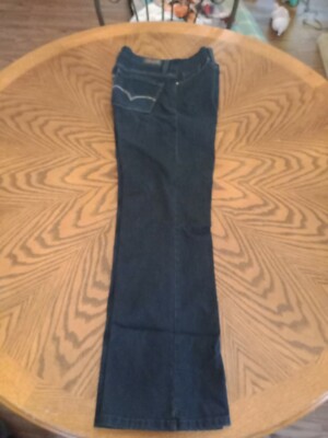 Women's Levi's 512 Slimming Bootcut Denim Jeans Navy Blue