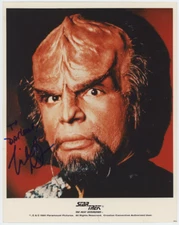 Michael Dorn Star Trek Autographed Signed 8x10 Photo AMCo COA 23797