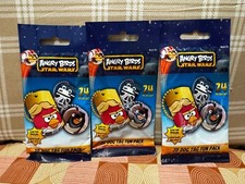 Angry Birds Star Wars 2D Dog Tag Fun Pack Lot of 3 Mystery Packets