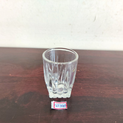 1930s Vintage Klar Glas Tequila Shot Wasserglas Alt Barzubehör Dekorativ GT340