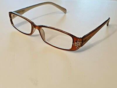 FOSTER GRANT Sight Station - Vermont Brown - Reading Glasses With Sprung Arms. RRP £ 16.50
