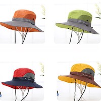 Fisherman's Fishing Sun Bucket Safari Hiking Boonie Cotton Unisex Army Cap Hat Fisherman's Fishing Sun Bucket Safari Hiking Boonie Cotton Unisex Army Cap Hat