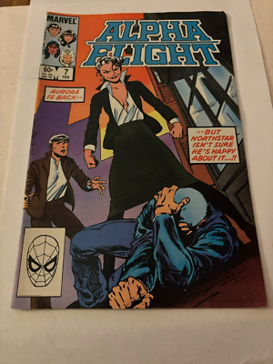 Alpha Flight #7 Marvel Comics Rare Comic Book