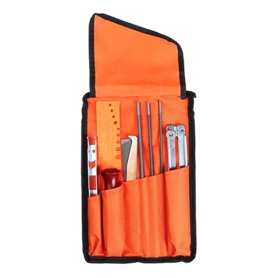 Chainsaw Sharpening Set Chain File Holder Steel Filing Sharpening Hand Tools