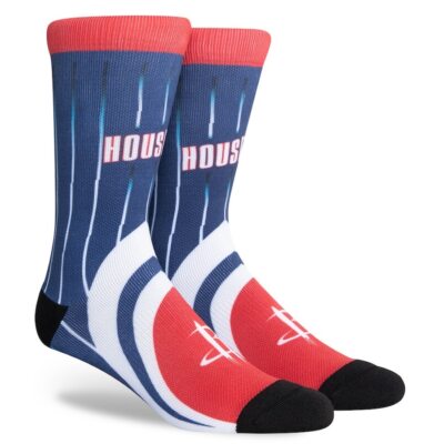 Houston Rockets NBA Large Mens Socks Fits 6-12 PKWY City Edition 21 Jersey Green