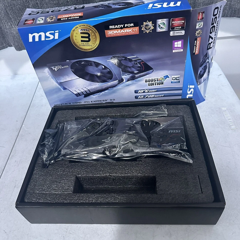 MSI Radeon HD 7950 (R7950 Twin Frozr 3GD5) 3GB  Open Box - Image 3 of 4