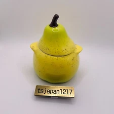 LE CREUSET Petite Pear Cocotte Stoneware Ramekin LaFrance 12oz 355ml Unused