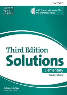 Solutions 3rd Edition Elementary. Teacher's Book By de la Mare, 