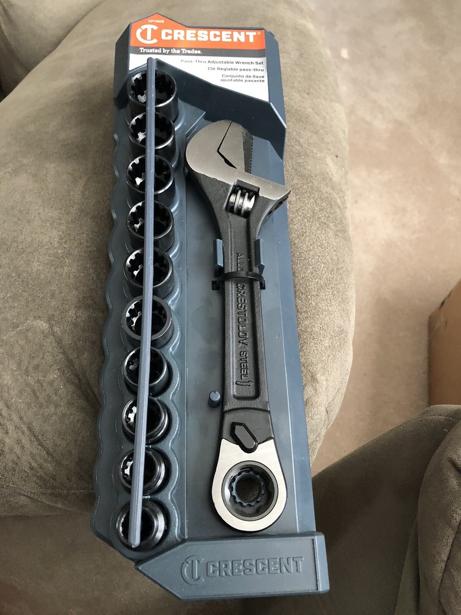 WR 3.8 ROPE WANTKEY 新品未使用　未開封　2個セット Crescent CPTAW8 X6 - Pass-Thru Adjustable Wrench & Socket