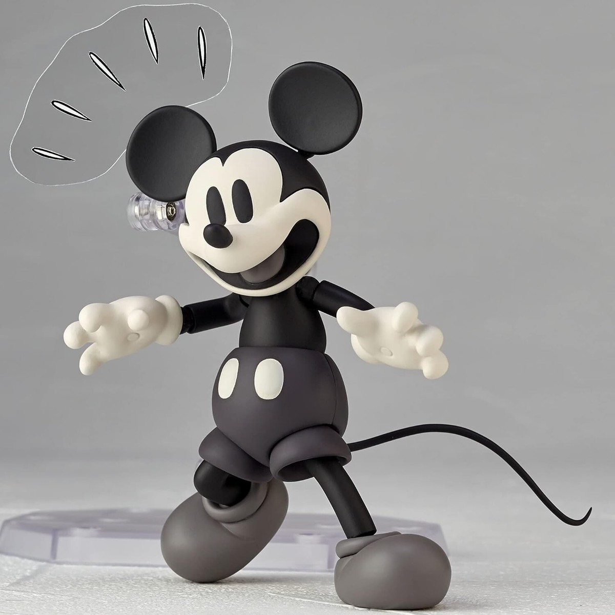 Kaiyodo FigureComplex Movie Revo 1936 Mickey Mouse Monotone Kaiyodo FigureComplex Movie Revo 1936 Mickey Mouse Monotone