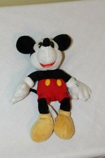 Mickey Mouse Pie Eyed Plush Toy 9" 2000 
