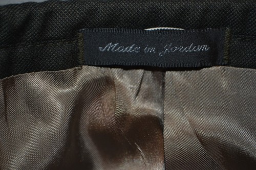 Stafford Executive Men Dark Gray Wool 2 Front Button Suit Sz 46R Wst 40x27 - Picture 14 of 21