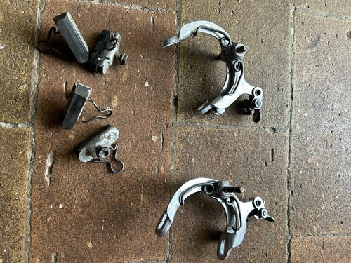 coppia freni UNIVERSAL bici vintage epoca eroica anteriore e posteriore modolo - Foto 2 di 3