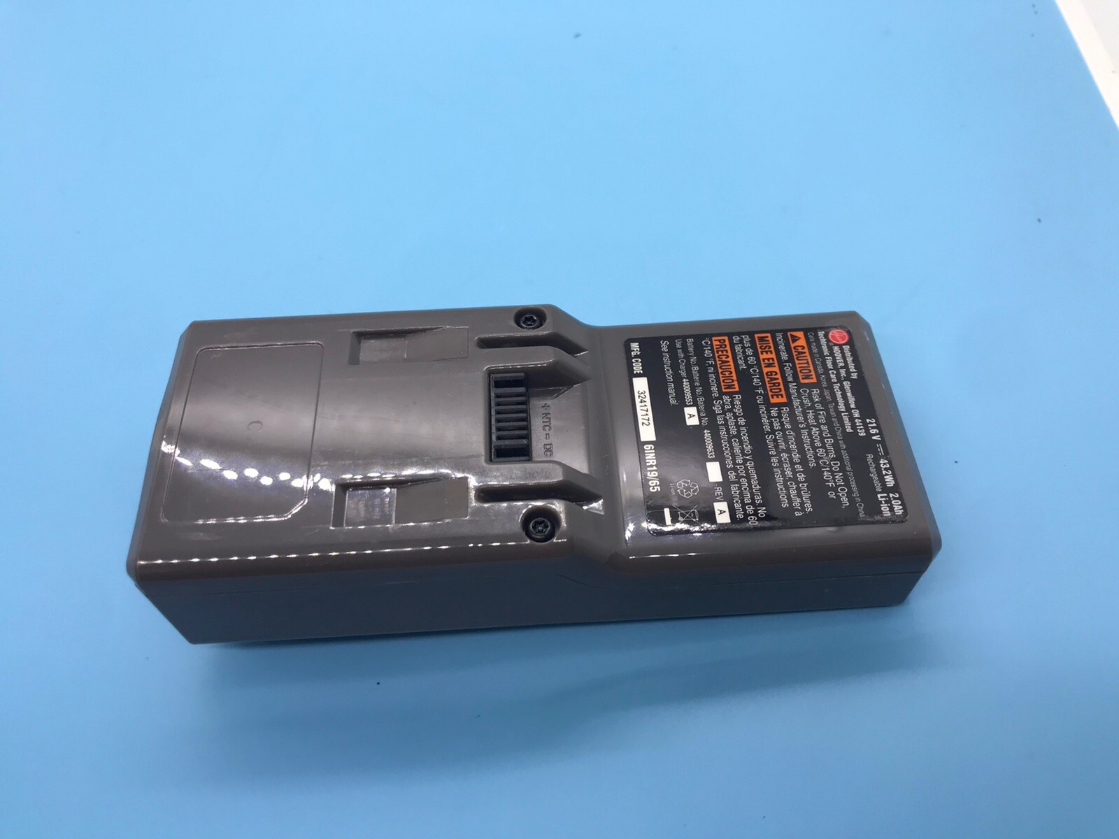 Genuine OEM Hoover Cruise Cordless Vacuum 21.6V LithiumIon Battery