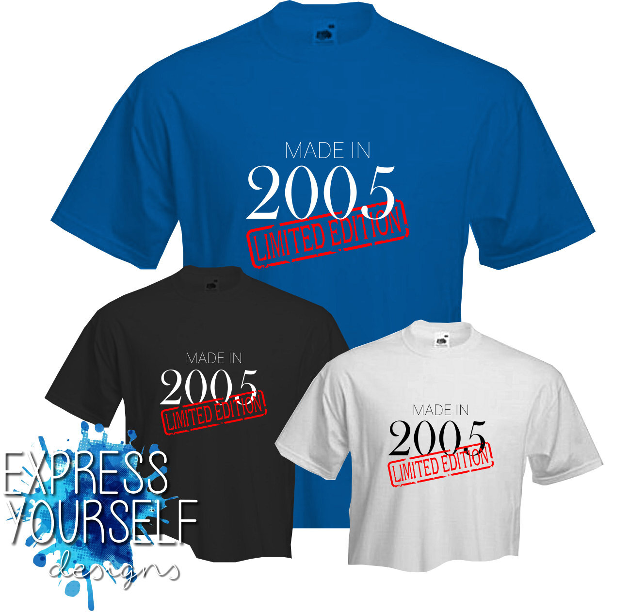 ALTRA EDIZIONE LIMITATA 2004 T Shirt 20° COMPLEANNO (2024) Divertimento Regalo NUOVA
