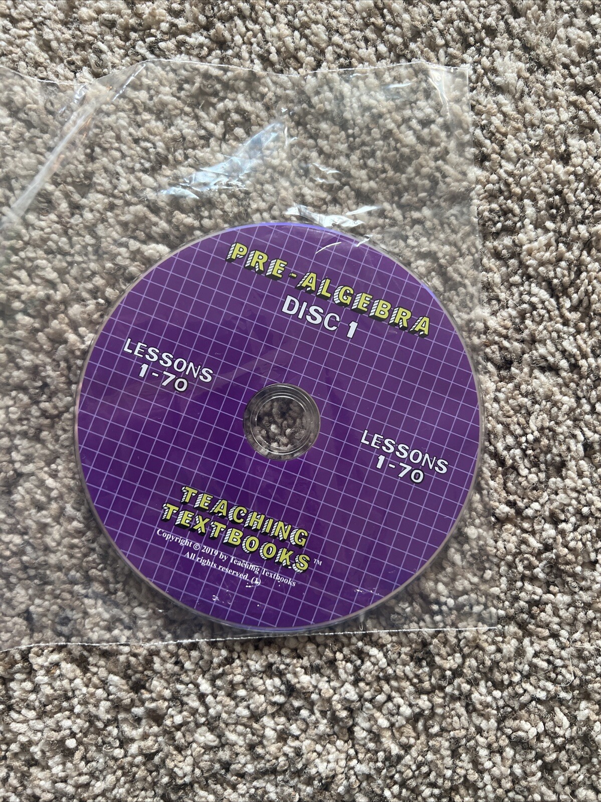 Teaching textbooks pre algebra 2 0 cd set partial ebay