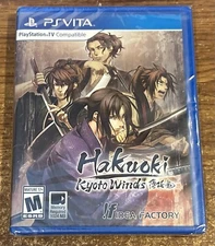 PLAYSTATION PS VITA - HAKUOKI: KYOTO WINDS Game NEW Factory Sealed!