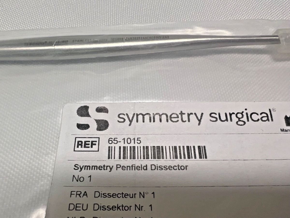 Symmetry Surgical 65-1015 Penfield Dissector #1 | eBay