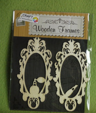 Scrapbooking - Wooden Frames - Holz-Rahmen