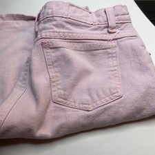 Vintage Deep pockets Jean Shorts 80 s 90's Pink Denim SZ 12 New Moves