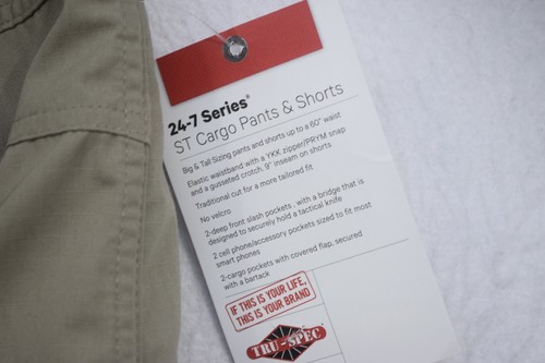 Tru Spec Cargo Pants Beige Tactical Military Police Mens Size 56 x UNF NEW - Picture 11 of 11