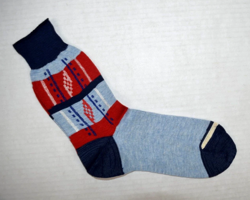 Calcetines Vintage King James Argyle Años 40 50 Niños 9 Mezcla Algodón 7.5" x 7.5" Nuevos con Etiquetas Foto 3 de 4