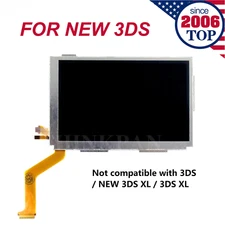 2015 Nintendo New 3DS Replacement Top Upper LCD Screen Repair (NEW 3DS PART)
